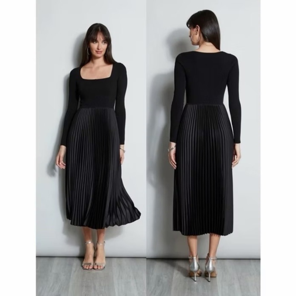 NWT Elie Tahari Fara Midi Dress / Size M / MSRP $245 / Mutli-functional